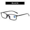 Anti-Blue Reading Glasses Small Frame Far And Near Multi-Focus Reading Glasses Middle-Aged And Elderly