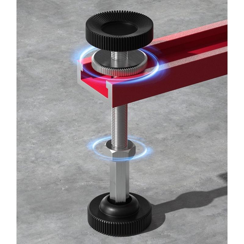 Wall Mount Level Bracket Adjustable High Precise Aluminum Alloy Suitable for Home Renovations and Construction Projects