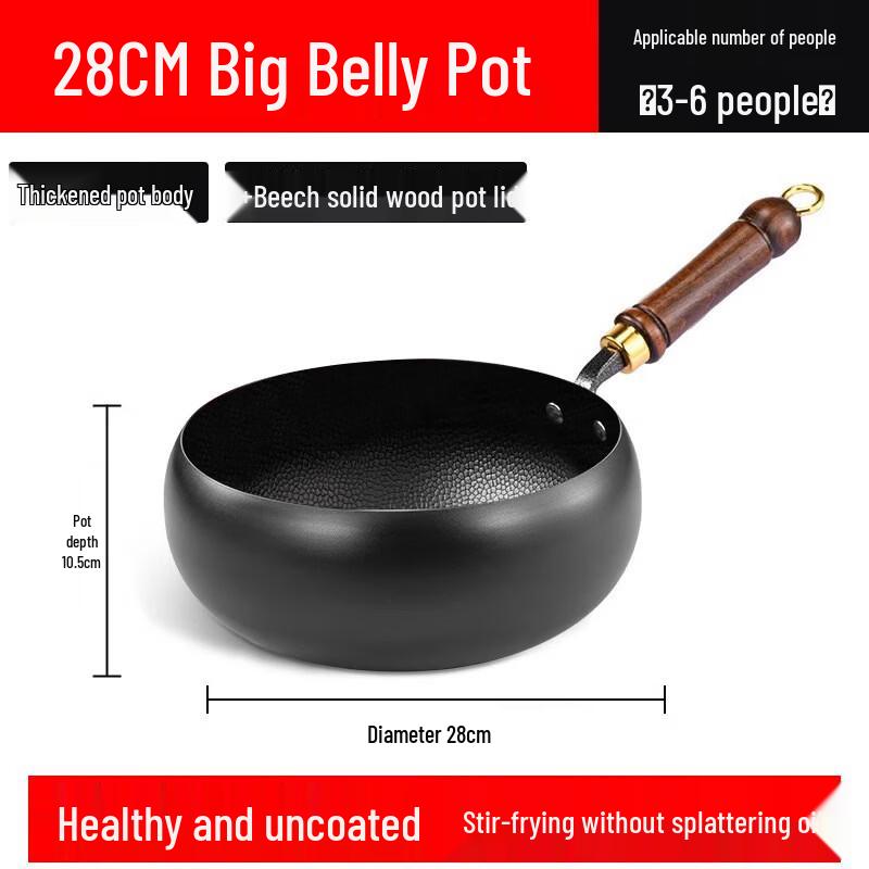 Zijin He s Hand-Forged Deep Belly Iron Wok