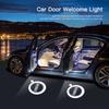 AABBC1 2Pcs LED Welcome Lights Car Door Emblem Projector Lamps Sticker For Volvo XC90 V90 V60 XC60 V40 EC40 EX40 S80 S60 S90 C40 XC40