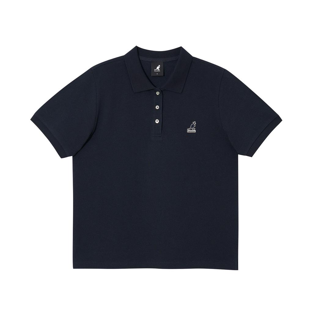 KANGOL Women'S Pique Shirt 1732 Dark Navy