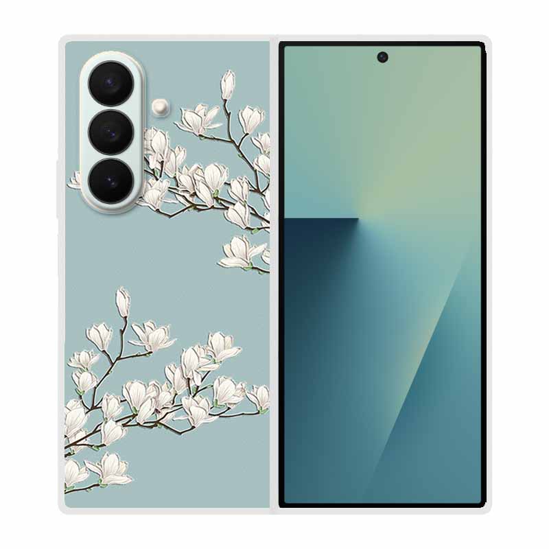 For Samsung Galaxy Z Fold 7 Case Transparent Plastic Hard Back Cover Coque For Samsung Galaxy Z Fold7 5G Phone Case Cover ZFold7