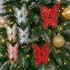 Sequins Artificial Butterfly Hollow-out Butterfly Tree Decoration  Scene Atmosphere