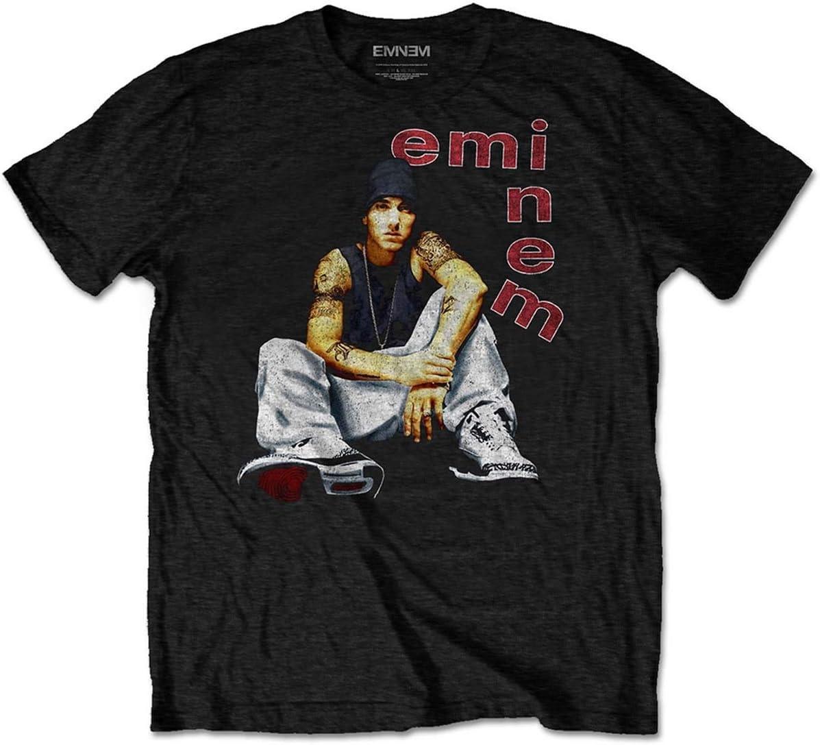Rock Off Eminem Slim Shady Спортивные штаны Официальная футболка Мужская Унисекс S чёрный