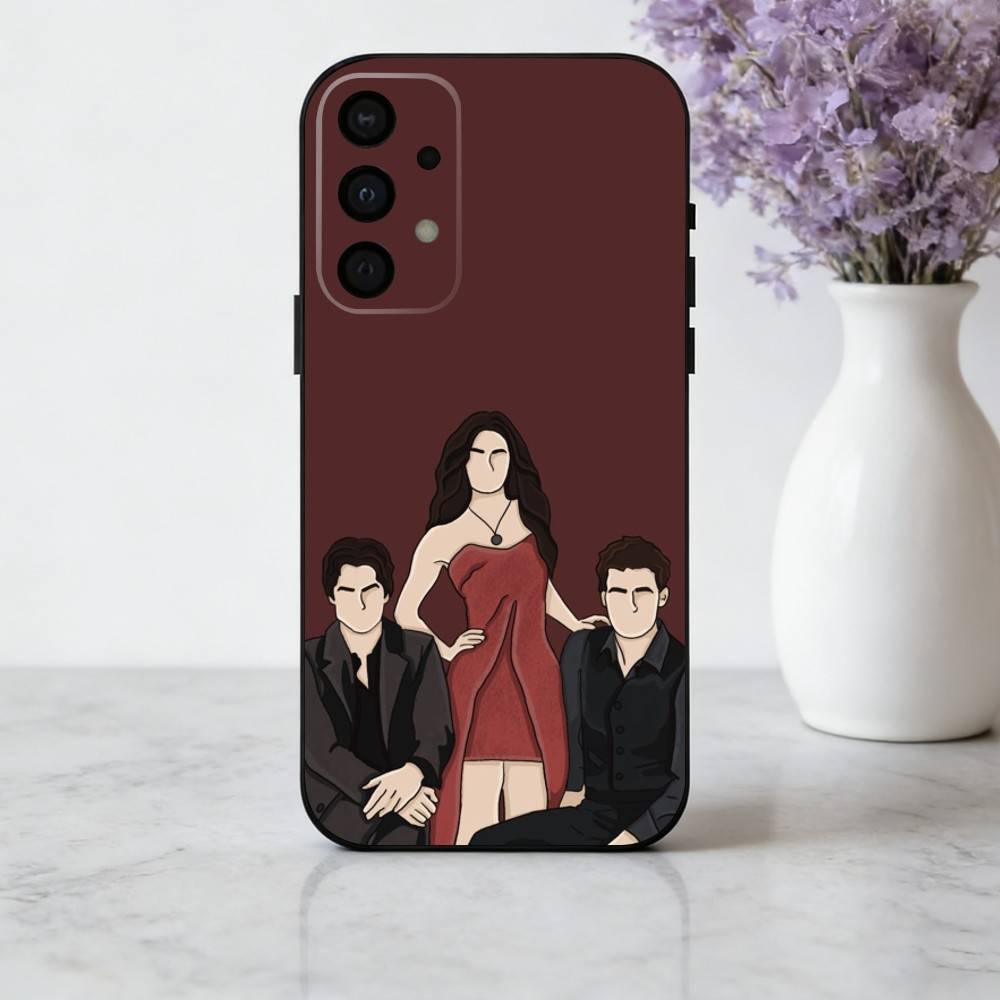 

D-drama mysterious The V-Vampires D-Diaries Phone Case For Samsung Galaxy A73,A72,A71,A70,A53,A52,A51,Others Soft Black Cover Samsung a73 5g