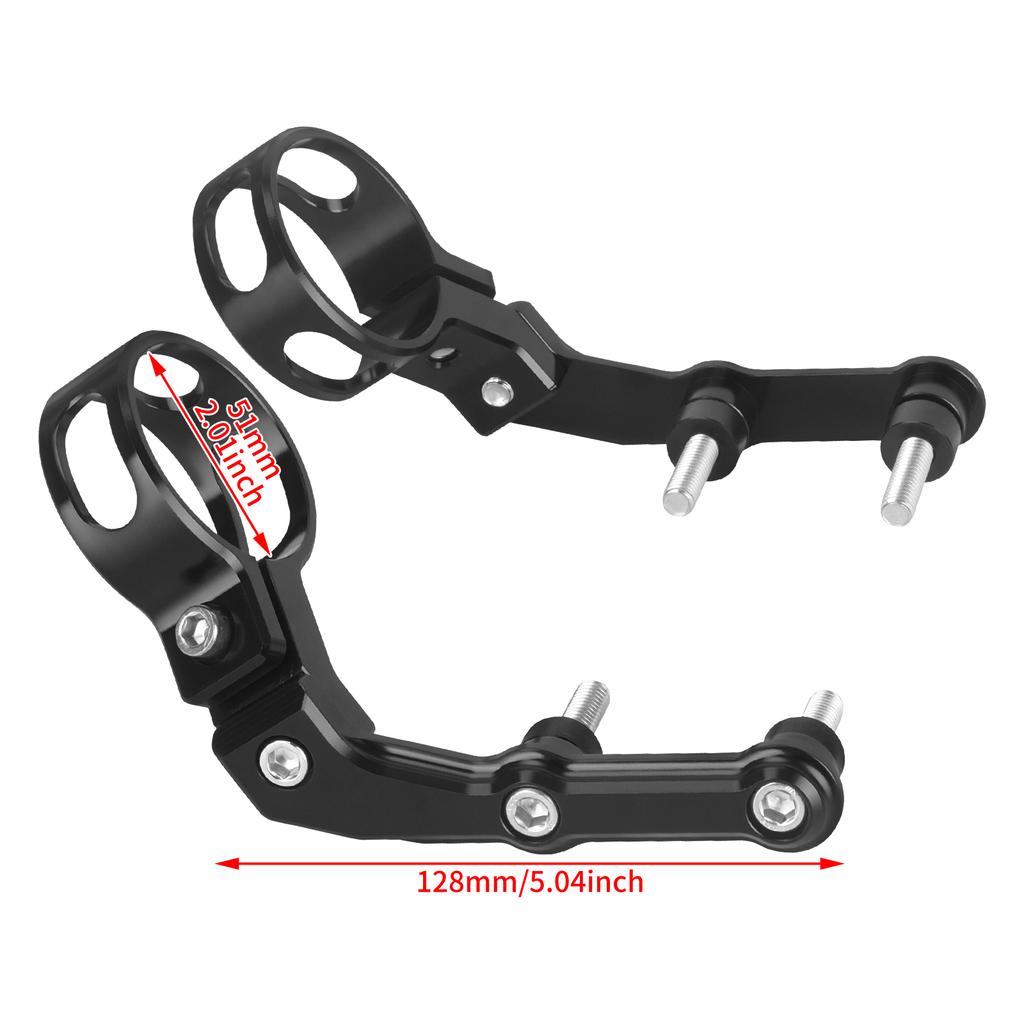 Motorcycle Shock Absorber Remote Reservoir Mounts For Harley Baggers/Touring Street Electra Road Glide Road King FLHTK 2014-Up