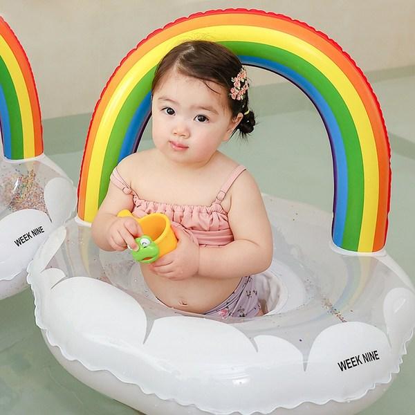 

Девятая неделя Rainbow Tube Детские ходунки, корейские водные развлечения