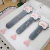 Cartoon Soft Cat Paw Long Throw Pillow Plush Toy Home Sofa Pillow Cushion Girl Rag Doll Birthday Gift