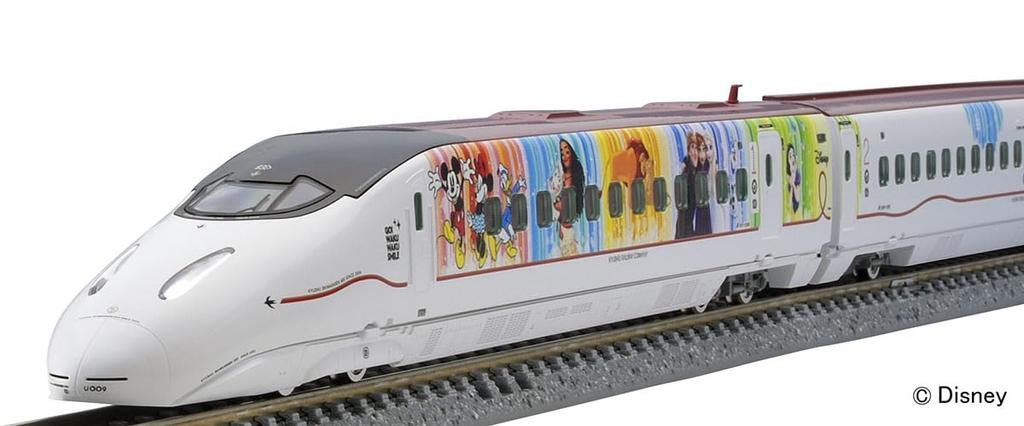 TOMIX N Gauge Special Product Kyushu Shinkansen 800 1000 Series JR Kyushu WAKU WAKU SMILE Shinkansen Set 97945 Railway Model Train