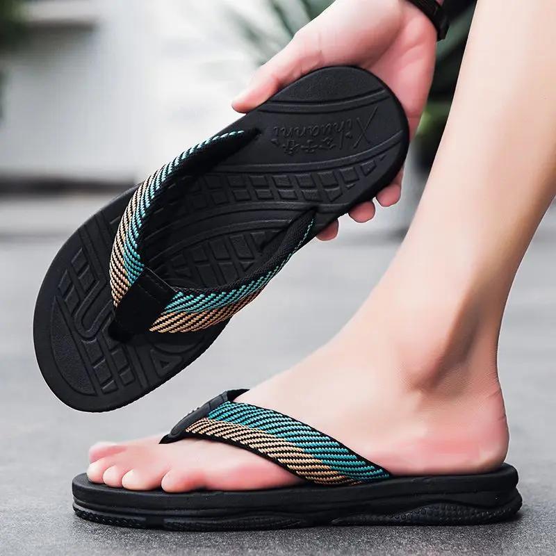 Fashion Men's Shoe Beach Sabot Flip Flops 2025 Fashion Slides Cheap Shoes Liquidation Casual Y2k Clappers Fun Low Price Eva Male Slipper