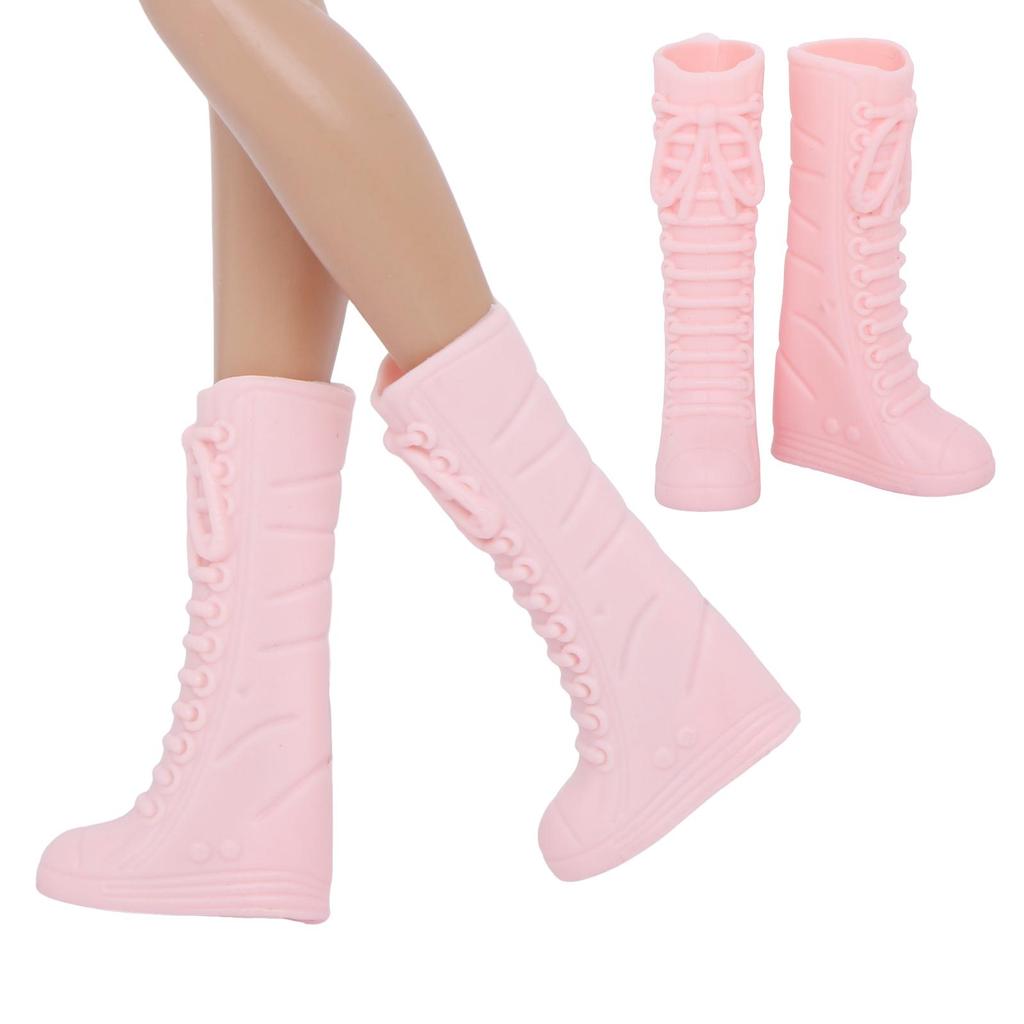Mixed Style 11.5'' Girl Doll Shoes Sandal Boots Slipper Mini High Heel Shoes for 30cm Doll Accessories Toy
