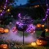 Spooky Lawn Decor for Home Halloween Motorcycle Metal Garden Stake Decor, Iron Yard Art Balcony Stakes, Waterproof Ornament Patio Decoration