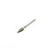10pcs/set Dental Part Electroplated Diamond Point Polisher Dental Low Speed Handpiece HP Burs Dental Lab Nail Drill Bits