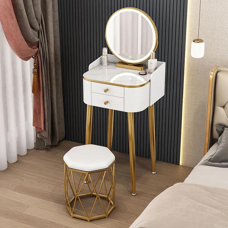 Light Luxury Dressing Table Modern and Minimalist Dressing Cabinet In the Bedroom Internet Celebrity High-end Makeup Table