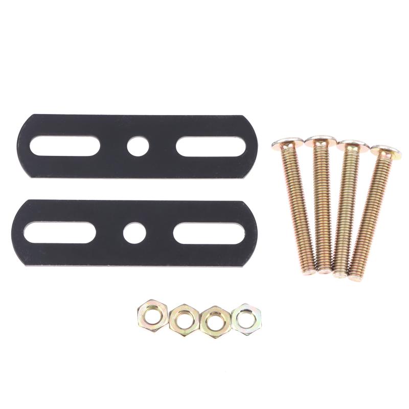 Sturdy 2Sets Flat Support Bracket for Furniture Repair Joint Board Bed Frame Fixing Connector Home Use