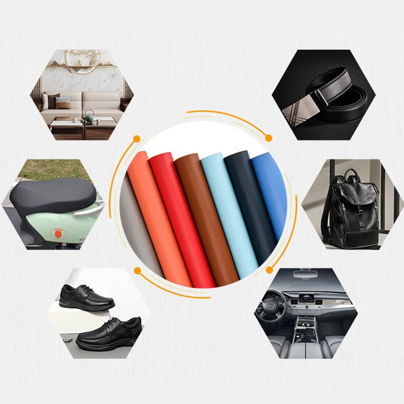 Lederreparaturflicken, selbstklebend, für Leder, PU-Leder, Stoffaufkleber, Lederkleidung, Sofa, Autositze, Möbel, Taschen, Reparatur, klebrig