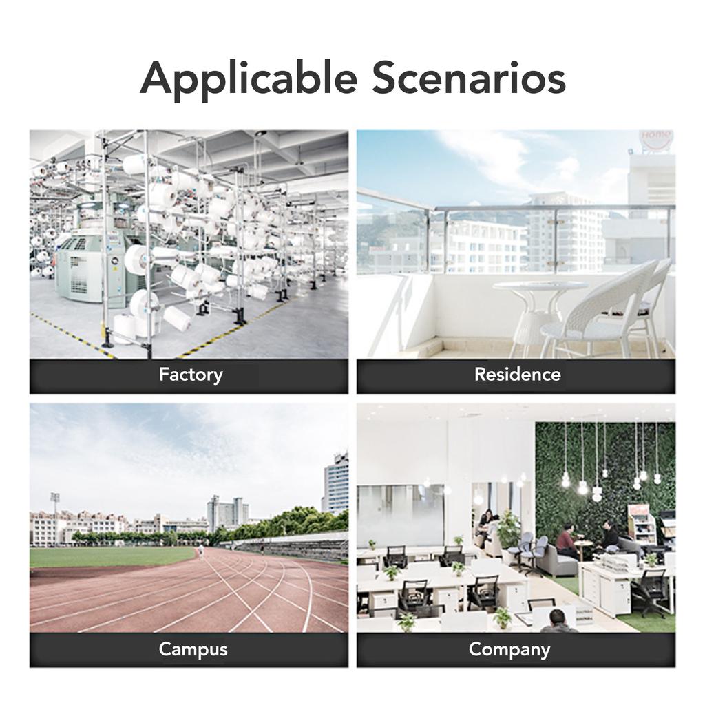 Industrielle Alarmsirene Intelligenter Ton Blitzlicht Außen Zeitverzögerung 110db 5 Schlüssel mit Montage