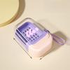 Portable Dopamine Soap Box With Lid For Travel And Storage