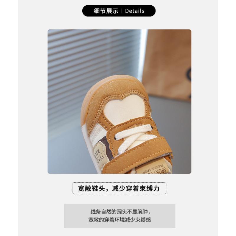 Autumn new breathable toddler shoes girl baby soft-soled baby shoes male non-slip and wear-resistant classmates