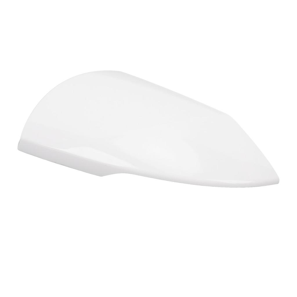 Side Mirror Cover Cap Unpainted White Rearview Wing Mirror Cap Weather Resistant Replacement for Elantra 2021 To 2023