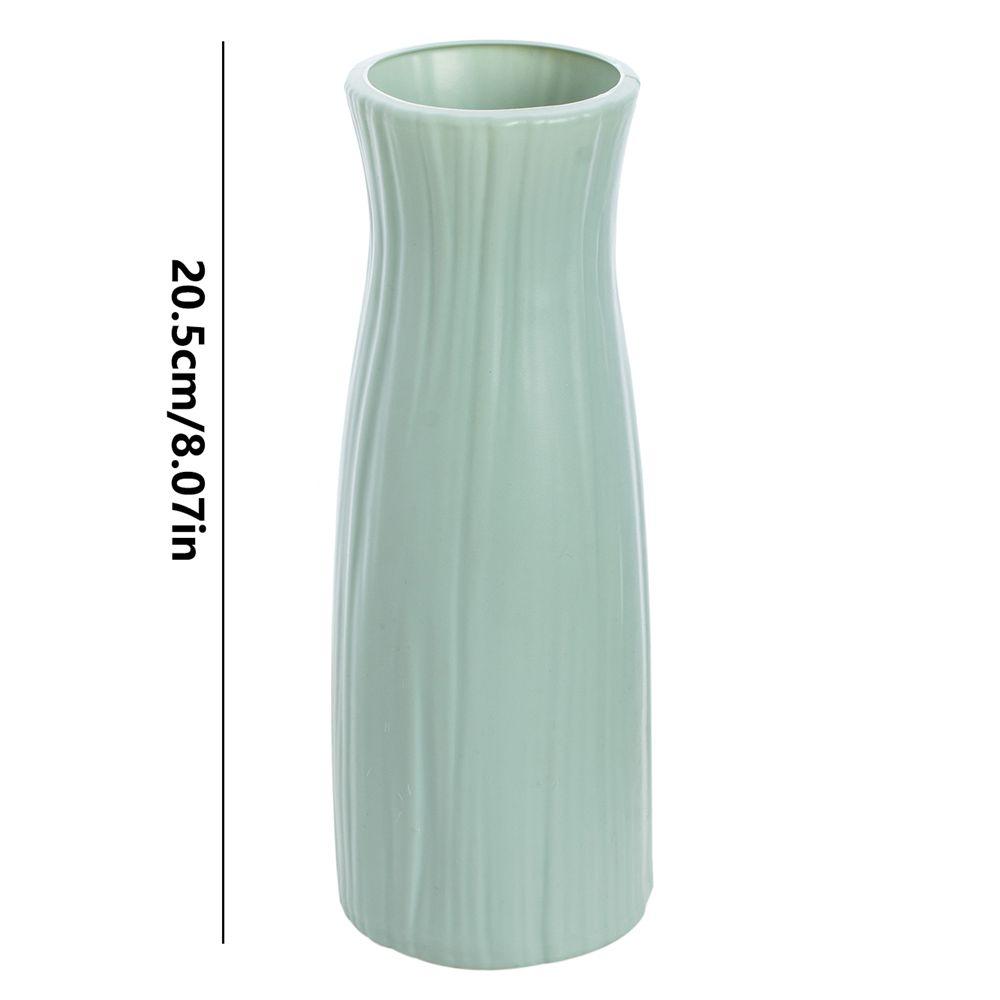 Vase en Plastique Imitation Céramique Pots de Fleurs Mariage Maison Jardin Extérieur Table DIY Cadeau Bonsaï Festival Fête Cour Décoration