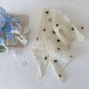 Wraps Lace Triangle Scarf Embroidery Lace Headband Embroidered Flower Scarves  Clothes Decoration