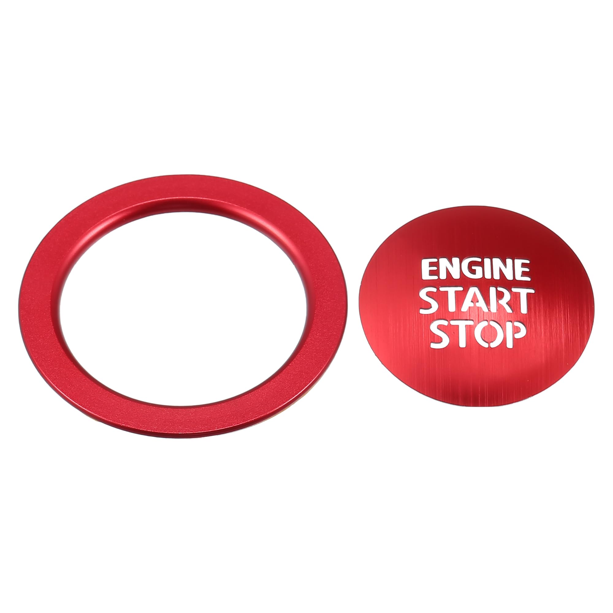 

INFINAUTO Engine Start Stop Button Cover for Toyota Alphard 30 Series Ignition Starter Switch червоний