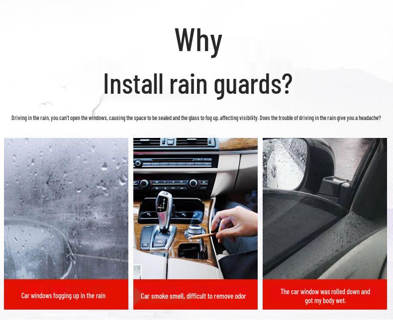 Volkswagen Jetta Rain Shields (2000-2021) Window Visors