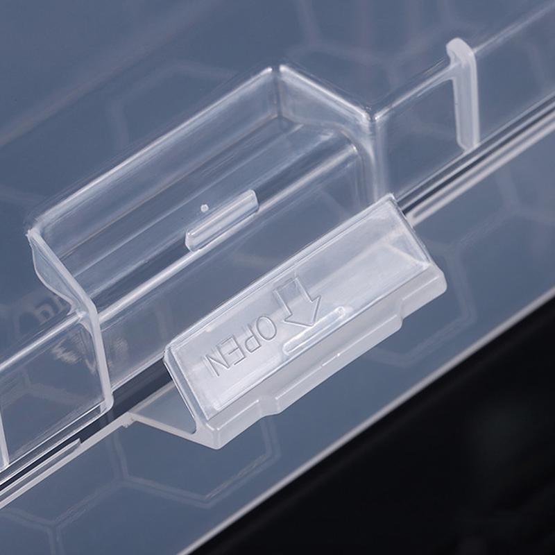 1 buc cutie pentru pix pentru unghii, material PP, cutie transparentă pentru perie pentru unghii, husă pentru papetărie, pentru școală, pentru creion, pentru depozitare creion