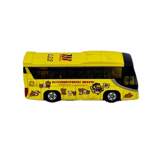 TAKARA TOMY Tomica Rilakkuma X Hato Bus Wrapping Bus (Kiiroitori)