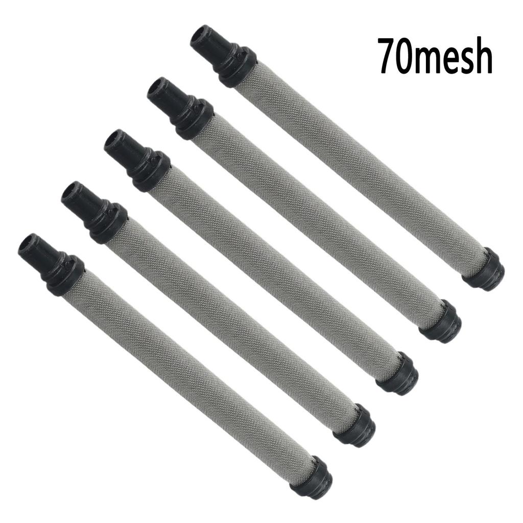 Effective Stainless Steel Airless Spray Filter 30/70/150/200Mesh Pack of 5