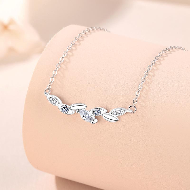 Wheat Ear Necklace Women's Simple Fashion Versatile Collarbone Chain Year Item Jewelry