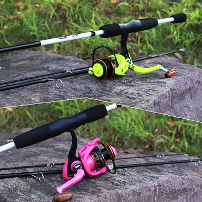 Spinning Fishing Rod and Reel Combos High Quality Guide Ring Anti-rust Rod with Aluminum Spool Reel