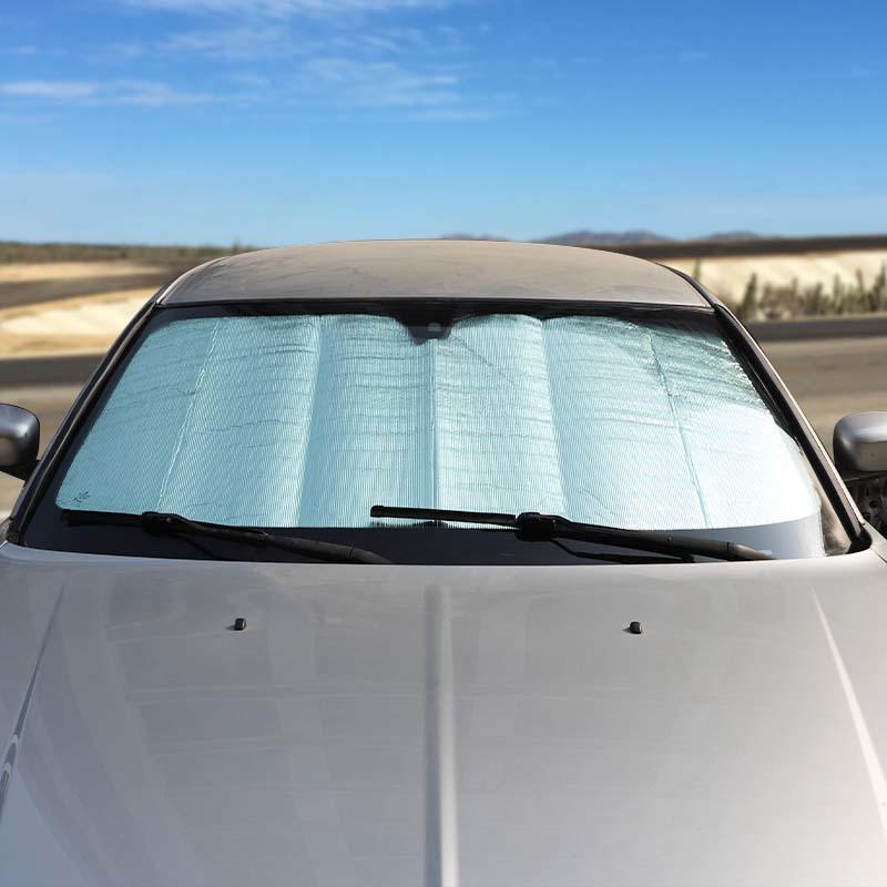 Pára-brisa do carro sombra janela sombra dobrável viseira de sol capa de carro apto para chrysler 300c 2004-2010 acessórios interiores