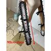 Denji Cosplay Sägen Hand Kopfbedeckung Anime Chainsaw Man Denji Cosplay Latex Maske Halloween Party Requisiten für Erwachsene