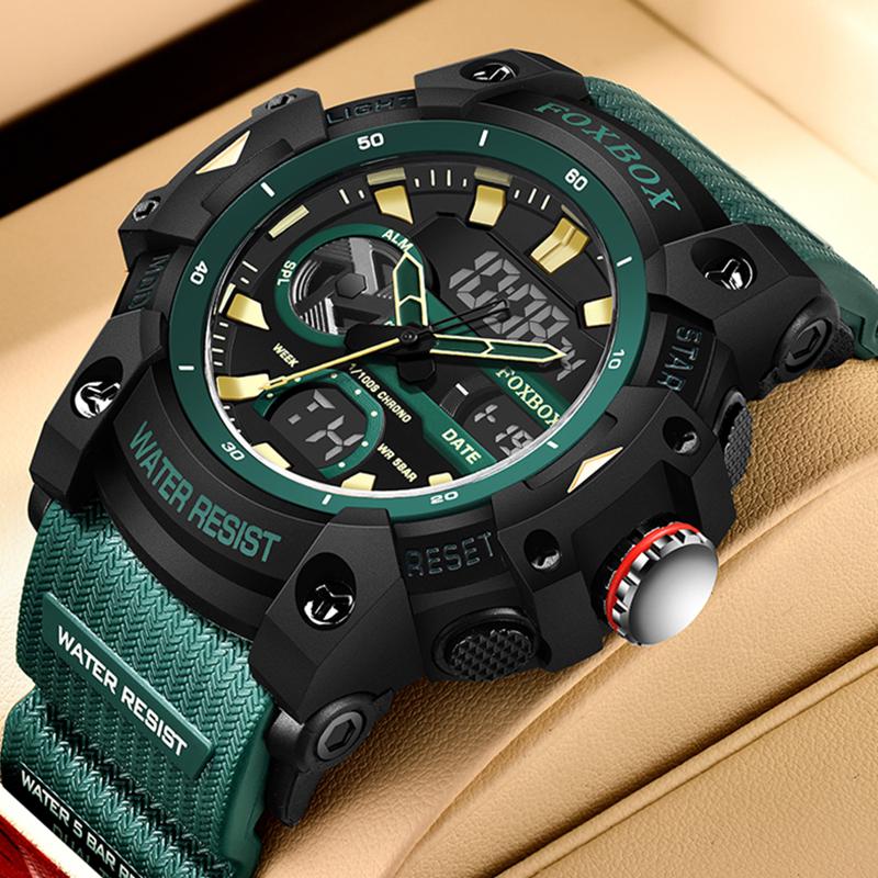 New Original  Men Watch Fashion Military Analog Digital Watches For Men Top Brand Luxury Waterproof Quartz Wristwatch Men