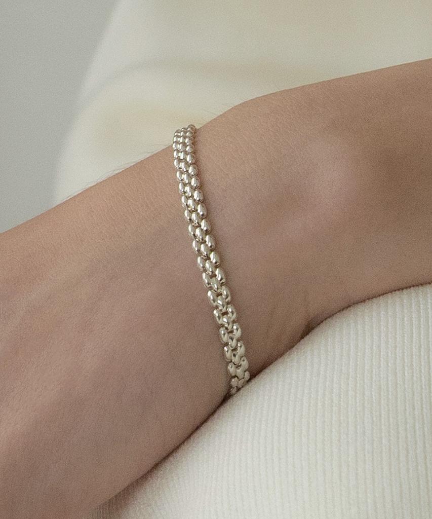 Mcel Silver Pure Grace Chain Bracelet