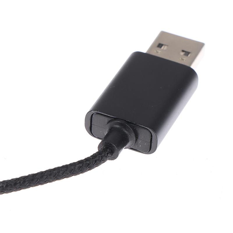 2 i 1 usb til 3,5 mm jack lydkort plugg lyd lydadapter for pc bærbar