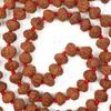 10 Mukhi Indonesian Rudraksha Mala 108+1 Beads |Spiritual Healing Necklace| Meditation Yoga Mala |Authentic Rudraksha Mala for Men & Women