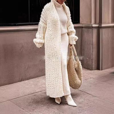 Frühling und Herbst Damen Strickjacke Mäntel Aushöhlen Frauen Pullover Lässige Solide Strickjacke Lose Kleidung Frauen Übergroße Strickjacke