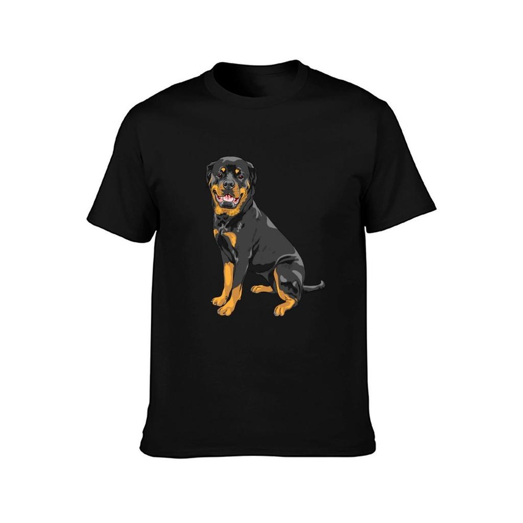 Rottweiler TShirt Casual Work Wear TShirt