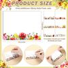 Janlaugh 12 Pads Wildflower Sticky Notes Summer Sticky Memo Pads Self Stick Flower Office Supplies Wildflower Party Favors Adhesive Notepad for