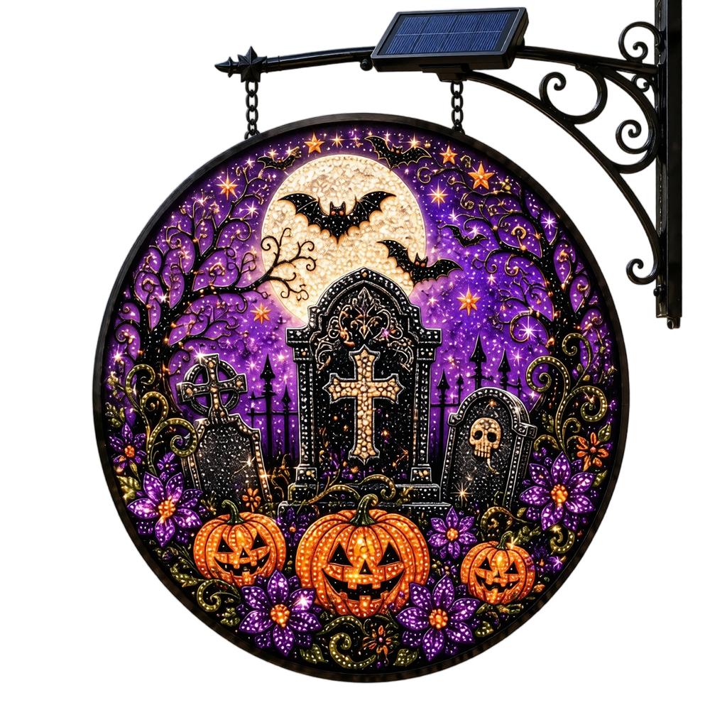 Halloween Wall Light Hanging Decoration for Outdoor Use