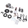 12V 350W Brushed Gear Reduction Motor with Controller Sprocket Chain Throttle Grip Key Brake Handles DIY Modification