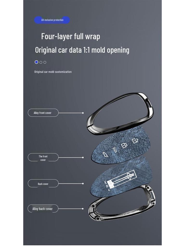 Wey Car Key Case for VV7, Mocha, VV5, Latte DHT, Macchiato, VV6, Great Wall WEY P8