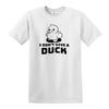 I Dont Give a Duck Funny Mens Ladies Tshirt Party Joke Christmas Gift Tshirt