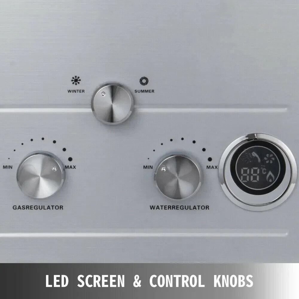 10L Hot Water Heater 5GPM Tankless Propane Gas Instant RV Boiler