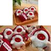 Cute Cartoon Plush Bag Charm With Short Hair Material For Gift Giving