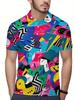 Men'S Short-Sleeve Polo Shirt - Flat Digital Print Pattern - No Texture - Stylish And Easy Short Sleeves, Buttoned, Casual Collared Polo Shirt,