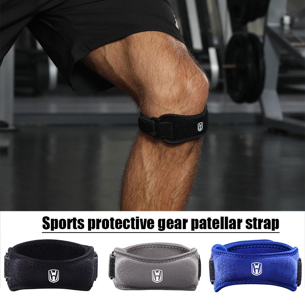 1pcs Sports Protective Gear Patellar Strap Adjustable Support Knee Knee Soccer Protector Basket Z9Q4